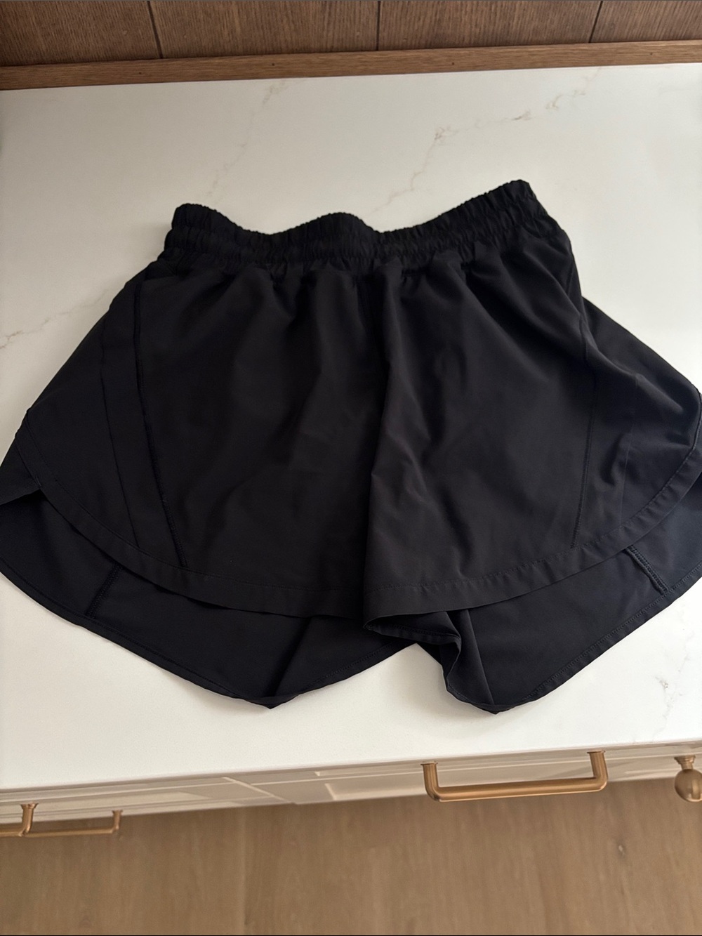 EUC lululemon athletica Lavender Running Shorts with Elastic Waist